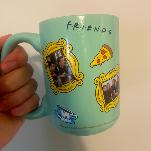 Designs Friends TV Mint Color, Large
Ceramic Mug. Buy two for $25 or one for $15 - Picture 1 of 5